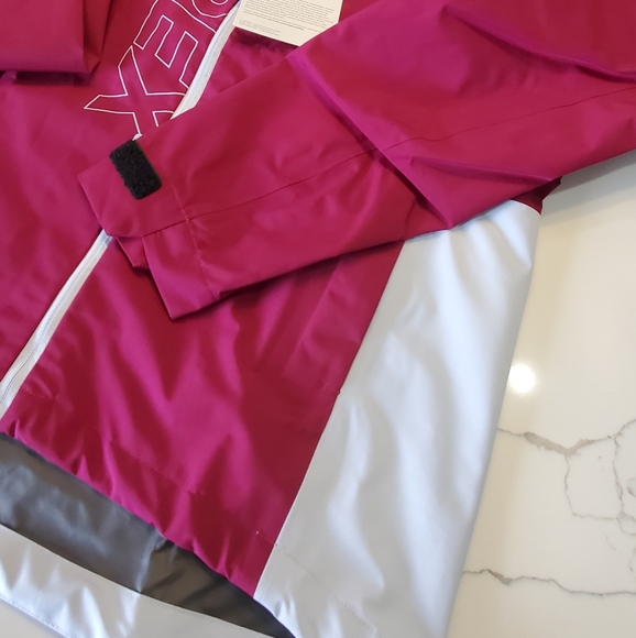 Adidas Terrex GORE-TEX Paclite Rain Jacket Hooded Cross-Training - Picture 7 of 16